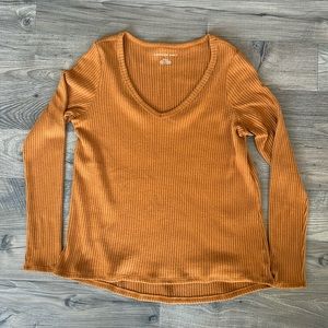 American Eagle Cozy Long Sleeve Shirt M